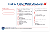 Boating Equipment Checklist